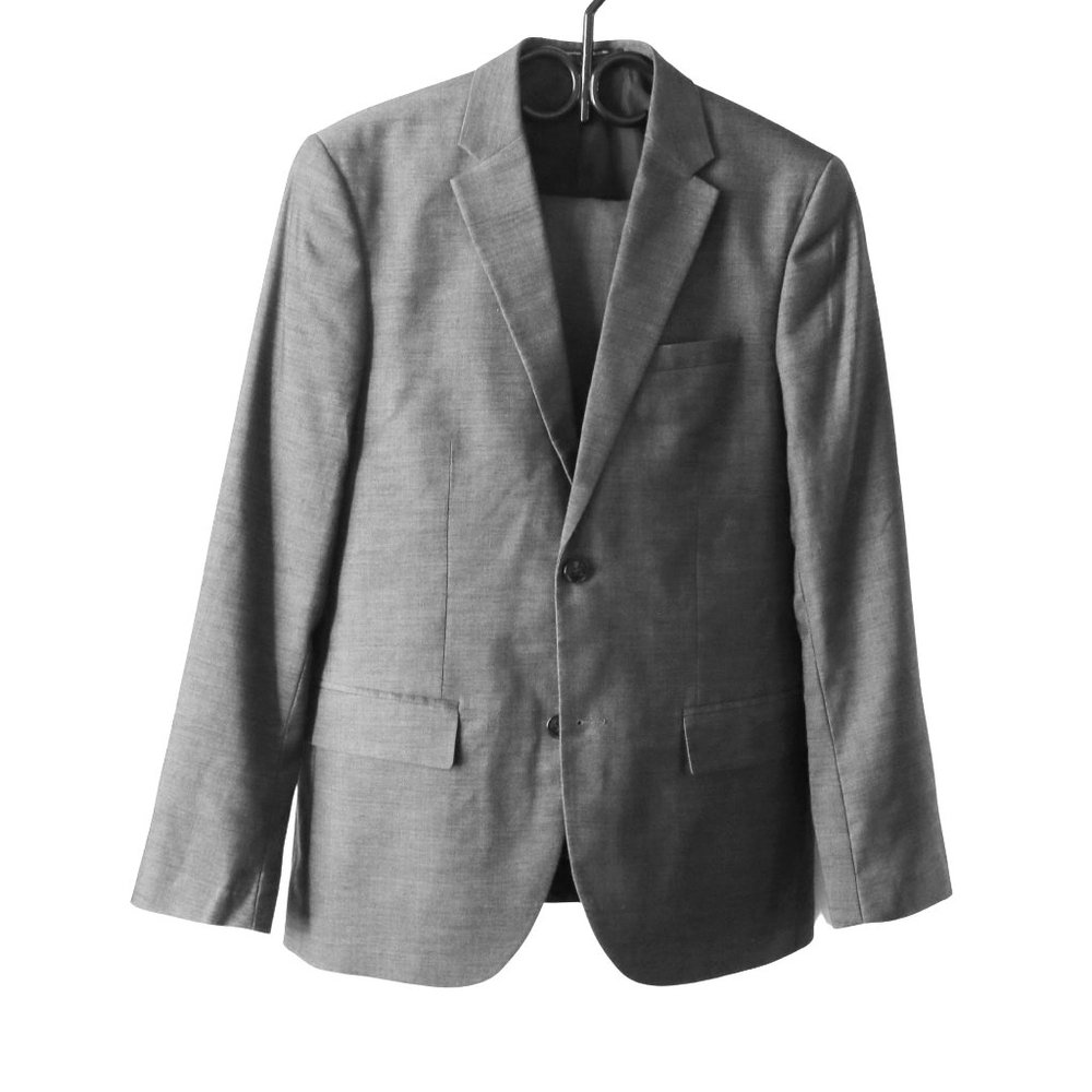 H&M men's 2 pieces grey suit